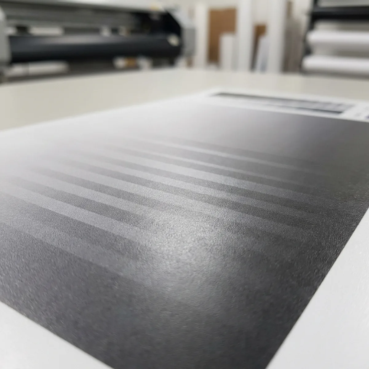 Banding — print defect example